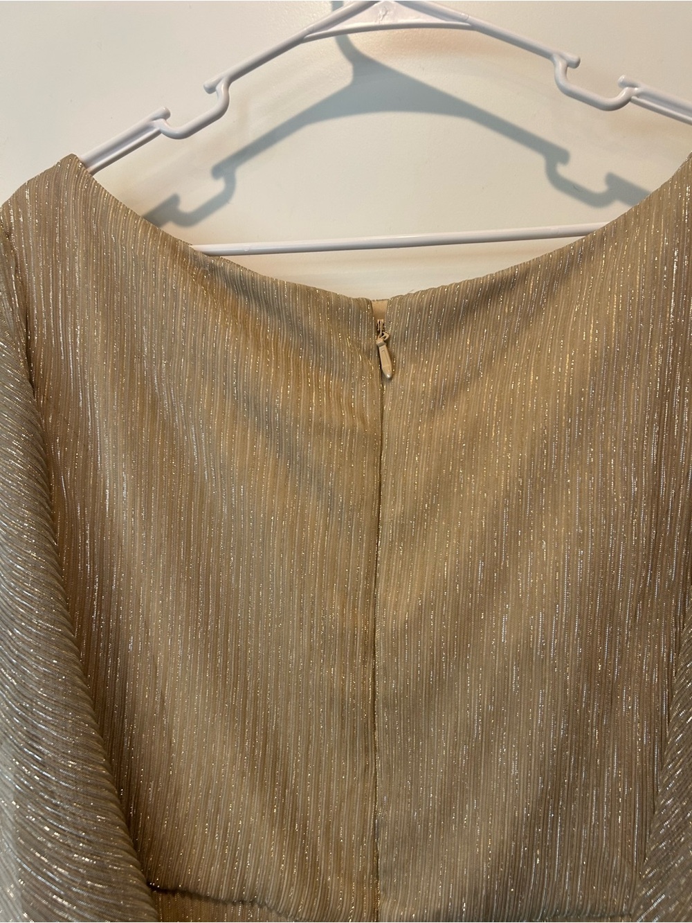 Azazie Paige Gown in Champagne Gold A18 - Picture 14 of 14
